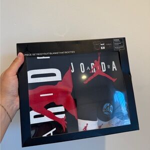 Jordan Infant Apparel Set - Black and Red